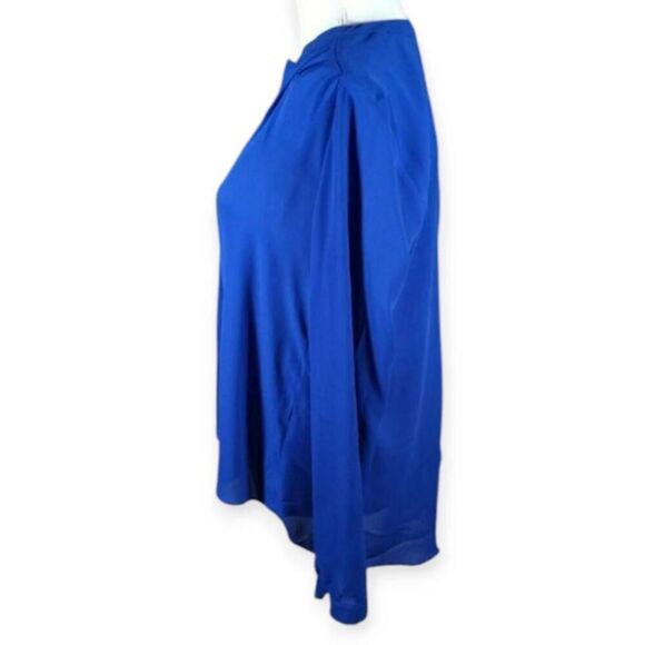 FOREVER 21 COBALT BLUE BLOUSE SZ.S EUC. - Picture 2 of 5